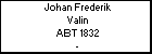 Johan Frederik Valin