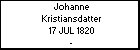 Johanne Kristiansdatter