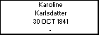 Karoline Karlsdatter