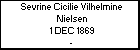 Sevrine Cicilie Vilhelmine Nielsen