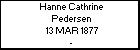 Hanne Cathrine Pedersen