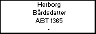 Herborg B�rdsdatter