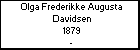 Olga Frederikke Augusta Davidsen