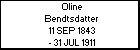 Oline Bendtsdatter