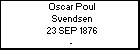 Oscar Poul Svendsen