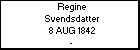 Regine Svendsdatter