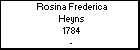 Rosina Frederica Heyns