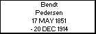 Bendt Pedersen