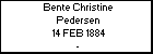 Bente Christine Pedersen