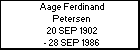 Aage Ferdinand Petersen