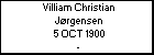 Villiam Christian J�rgensen