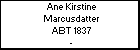 Ane Kirstine Marcusdatter