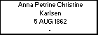 Anna Petrine Christine Karlsen