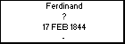 Ferdinand ?
