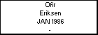 Ofir Eriksen