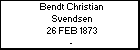 Bendt Christian Svendsen
