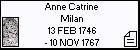 Anne Catrine Milan