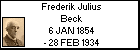 Frederik Julius Beck