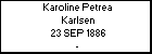 Karoline Petrea Karlsen