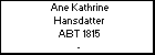 Ane Kathrine Hansdatter