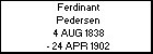 Ferdinant Pedersen