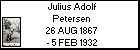 Julius Adolf Petersen