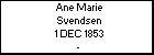 Ane Marie Svendsen