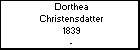 Dorthea Christensdatter